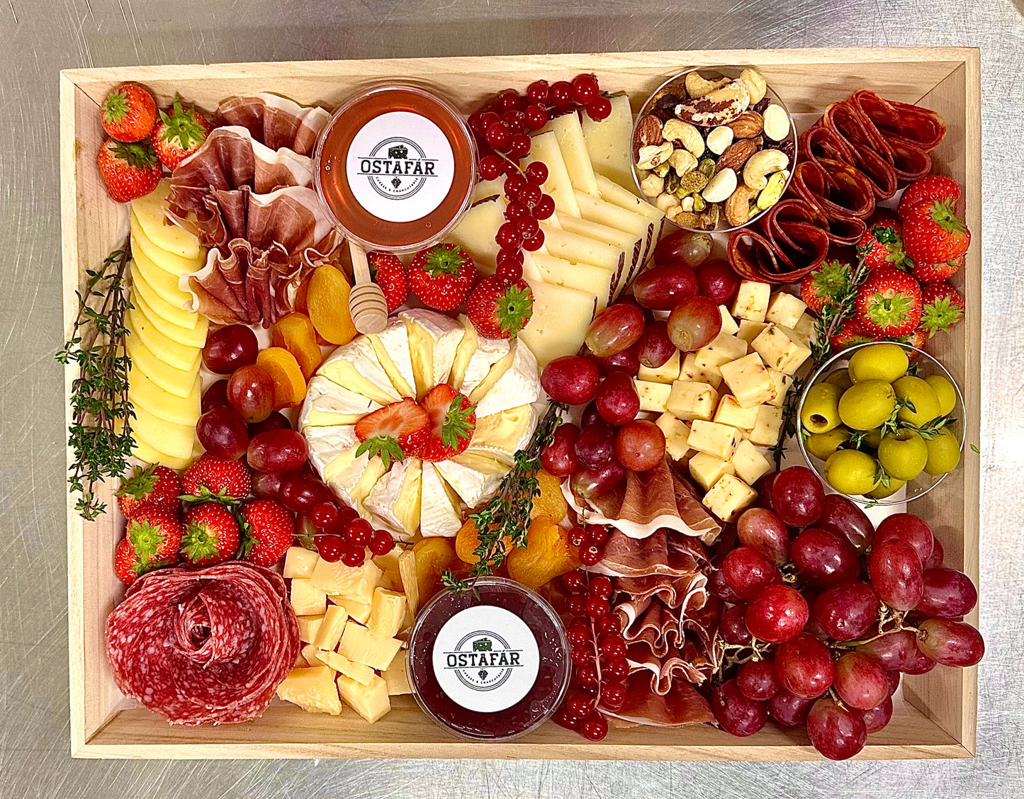 Ostaplatti - lítill - fyrir 6-8 manns