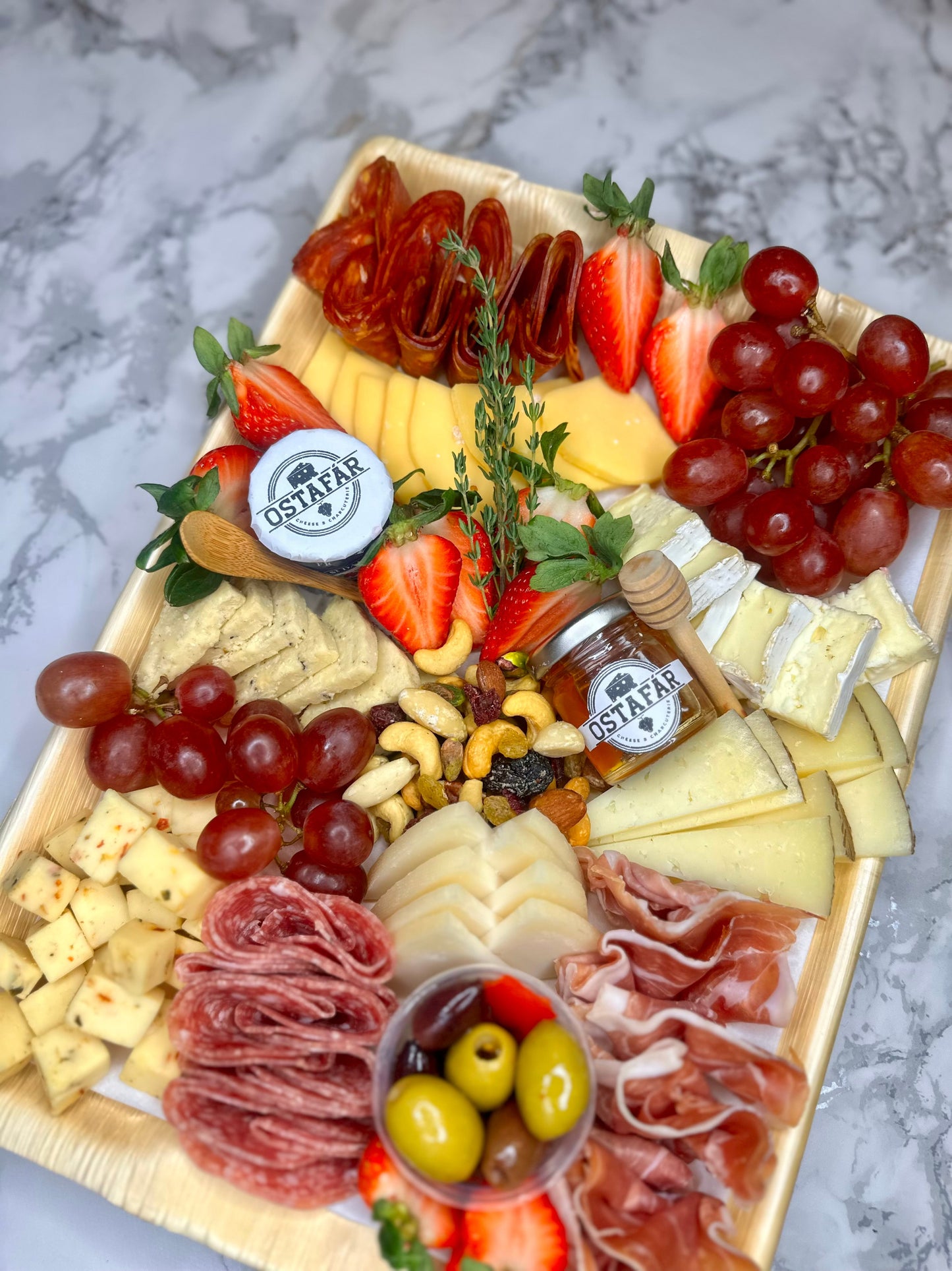 Ostaplatti - lítill - fyrir 6-8 manns