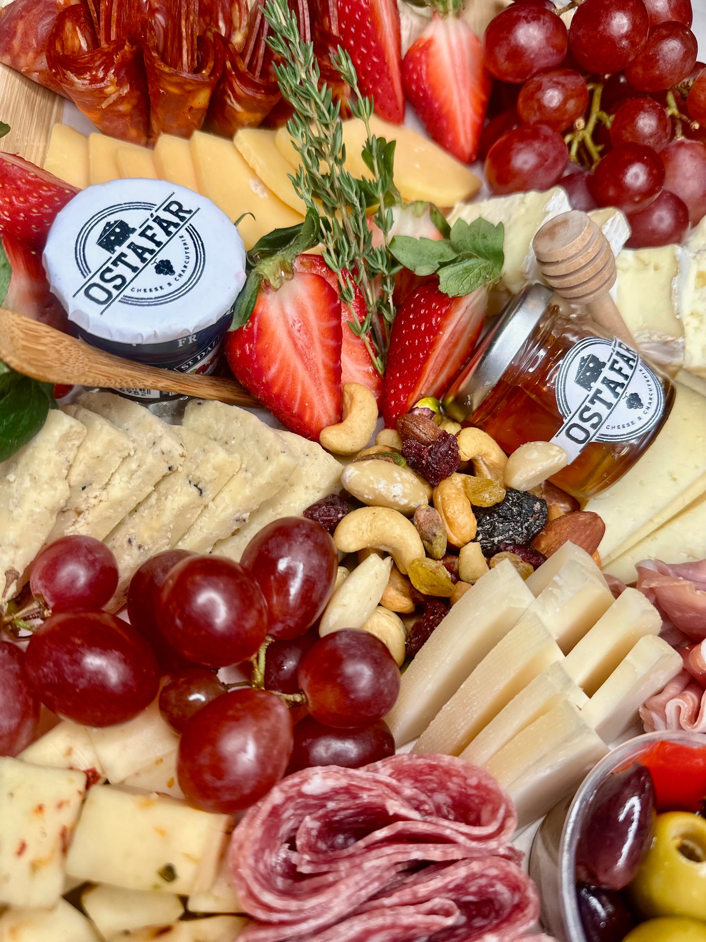 Ostaplatti - miðstærð- fyrir 10-14 manns